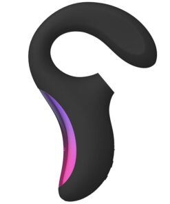 LELO - ENIGMA DOUBLE SUCTION STIMULATION MASSAGER BLACK