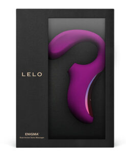 Alternative view of LELO - ENIGMA DOUBLE SUCTION STIMULATION PURPLE MASSAGER