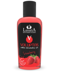 INTIMATELINE LUXURIA - VOLUPTAS EDIBLE MASSAGE GEL WARMING EFFECT - STRAWBERRY 100 ML