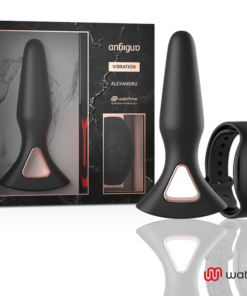 ANBIGUO - WATCHME REMOTE CONTROL VIBRATOR ANAL PLUG ALEXANDRU