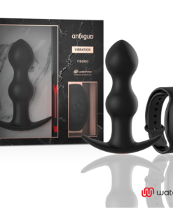 ANBIGUO - WATCHME REMOTE CONTROL PLUG ANAL VIBRATOR TIBERIO