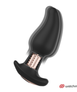 Alternative view of ANBIGUO - WATCHME REMOTE CONTROL ANAL PLUG VIBRATOR WITH ROTATION OF AMADEUS PEARLS