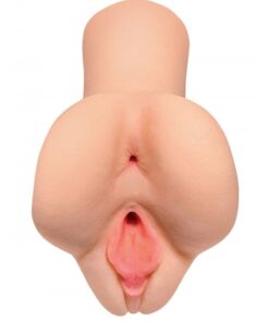 PDX PLUS - PICK YOUR PLEASURE DOUBLE LIGHT SKIN MASTURBATOR