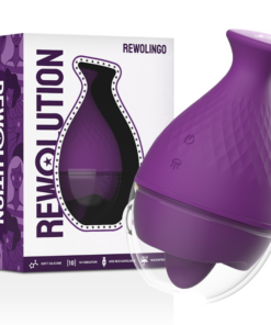 REWOLUTION - REWOLINGO VIBRATOR WITH TONGUE