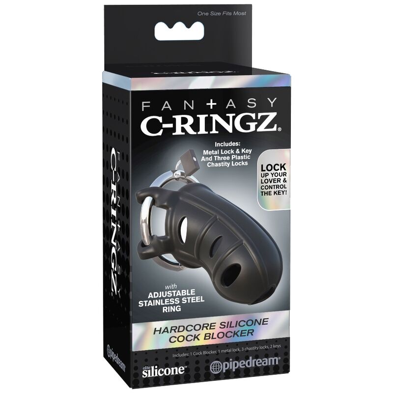 FANTASY C-RINGZ - EXTREME SILICONE COCK BLOCKER - Image 4