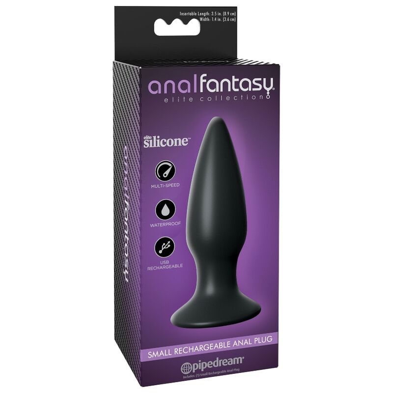 ANAL FANTASY ELITE COLLECTION - SMALL RECHARGEABLE ANAL PLUG - Image 3