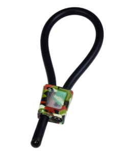 Alternative view of ELECTRASTIM - PRESTIGE ELECTRALOOPS ADJUSTABLE COCK RINGS CAMOUFLAGE