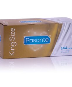 Alternative view of PASANTE - CONDOMS KING SIZE BOX 144 UNITS