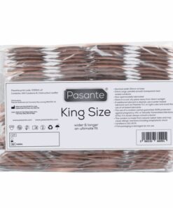 PASANTE - CONDOMS KING SIZE BAG 144 UNITS