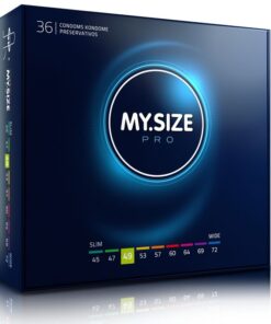 MY SIZE - PRO CONDOMS 49 MM 36 UNITS