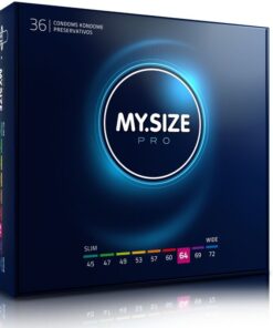 MY SIZE - PRO CONDOMS 64 MM 36 UNITS