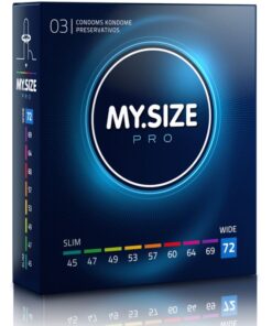 MY SIZE - PRO CONDOMS 72 MM 3 UNITS