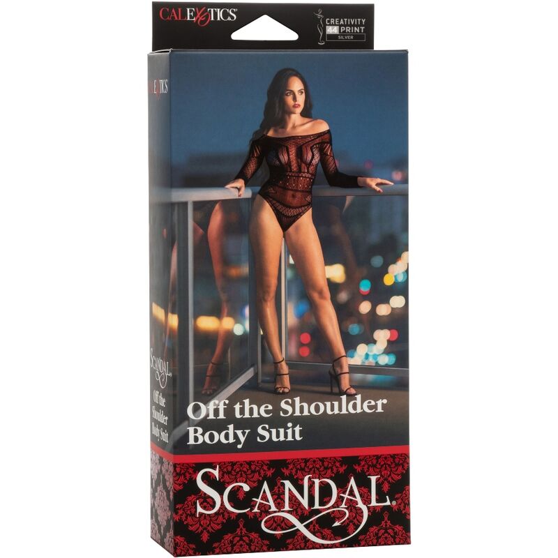 CALEXOTICS - SCANDAL SHOULDER BODY SUIT ONE SIZE - Image 3