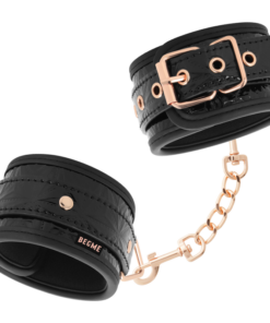 BEGME -  BLACK EDITION PREMIUM HANDCUFFS WITH NEOPRENE LINING