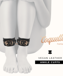Alternative view of COQUETTE CHIC DESIRE - FANTASY ANKLE CUFFS WITH NEOPRENE LINING