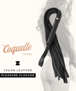 Alternative view of COQUETTE CHIC DESIRE - FANTASY VEGAN LEATHER FLOGGER