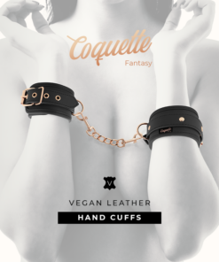 Alternative view of COQUETTE CHIC DESIRE - FANTASY VEGAN LEATHER HANDCUFFS
