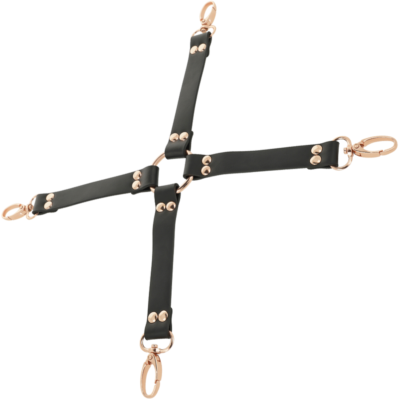 COQUETTE CHIC DESIRE - FANTASY VEGAN LEATHER HOG TIE - Image 4