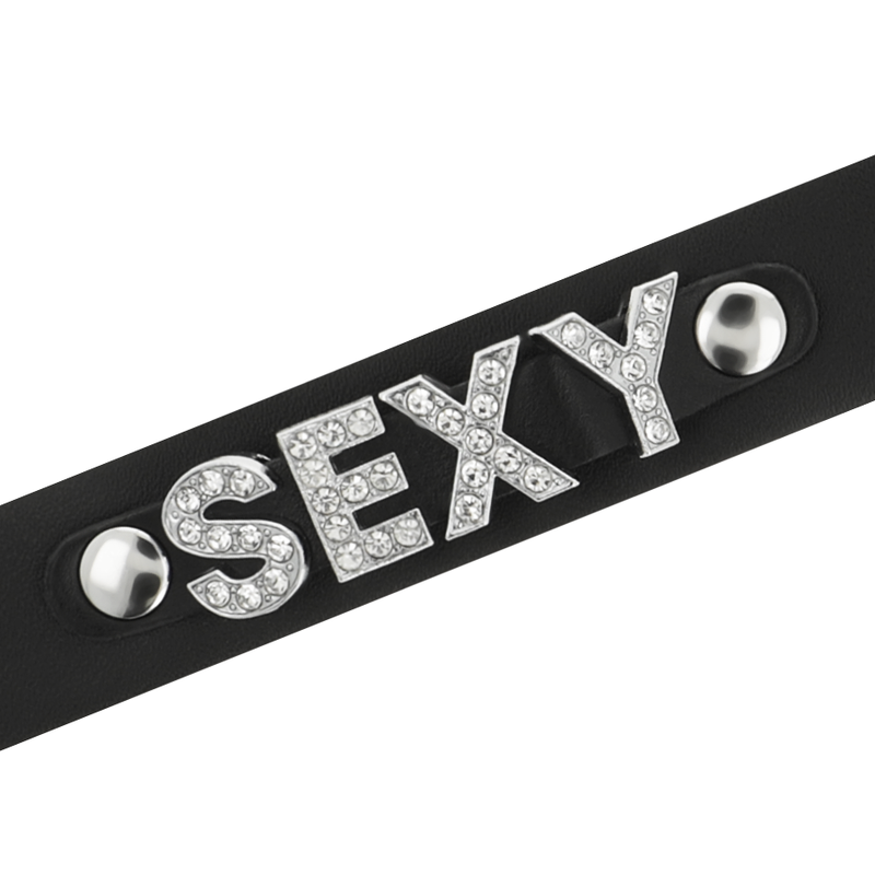 COQUETTE CHIC DESIRE - SEXY VEGAN LEATHER CHOKER - Image 4