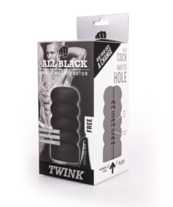 Alternative view of ALL BLACK - MASTURBATOR TWINK