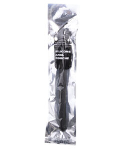 Alternative view of ALL BLACK - SHOWER ANAL HINCHABLE SILICONE 27 CM