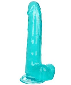 CALEXOTICS - SIZE QUEEN DILDO BLUE 20.3 CM