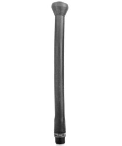 ALL BLACK - SHOWER ANAL SILICONE SISTEMA STOPPER 27 CM