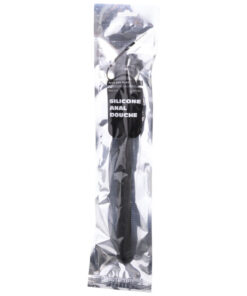 Alternative view of ALL BLACK - SHOWER ANAL SILICONE SISTEMA STOPPER 27 CM