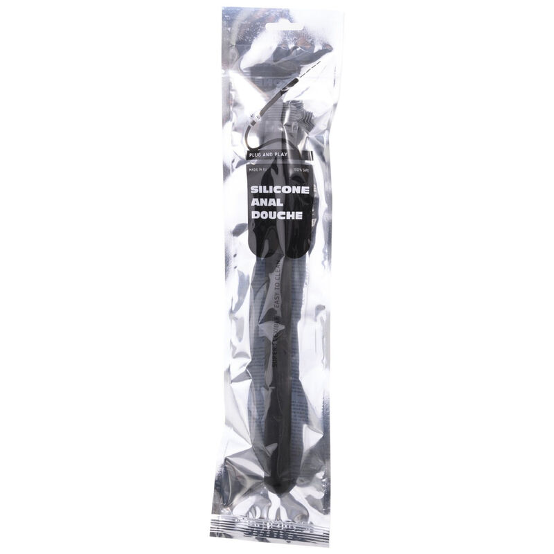 ALL BLACK - SHOWER ANAL SILICONE SISTEMA STOPPER 27 CM - Image 2
