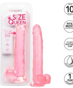 Alternative view of CALEXOTICS - SIZE QUEEN DILDO PINK 25.5 CM