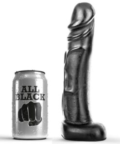 ALL BLACK - DILDO 22 CM