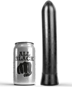ALL BLACK - DILDO 22 CM