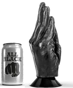 ALL BLACK - DILDO FISTING 21 CM