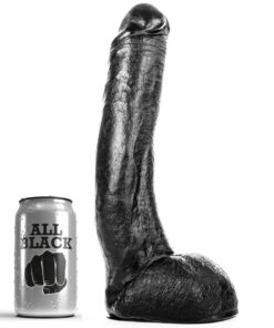 ALL BLACK - DONG 29 CM CURVADO