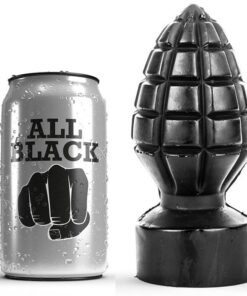 ALL BLACK - PLUG ANAL 14 CM