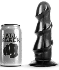 ALL BLACK - DILDO 17 CM