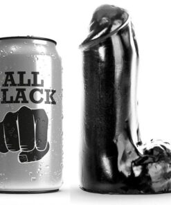 ALL BLACK - DILDO REALISTIC 13 CM