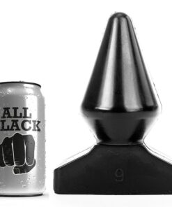 ALL BLACK - ANAL PLUG 18,5 CM