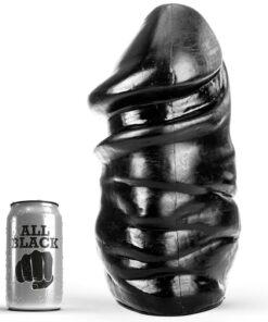 ALL BLACK - PENE ANAL 33 CM