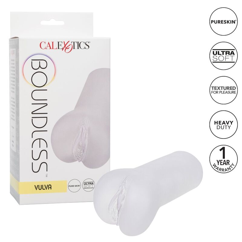 CALEXOTICS - BOUNDLESS VULVA STROKER TRANSPARENT - Image 2