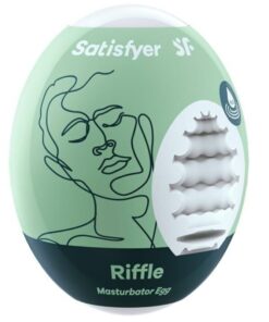 SATISFYER - RIFFLE MASTURBATOR EGG