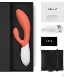 Alternative view of LELO - INA 3 LUXURY CORAL RABBIT VIBRATOR