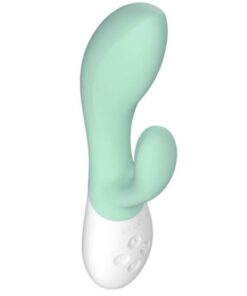 Alternative view of LELO - INA 3 GREEN RABBIT VIBRATOR LUXURY SEAWEED