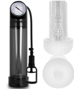 PUMP ADDICTED - RX9 BLACK WITH MASTURBATOR