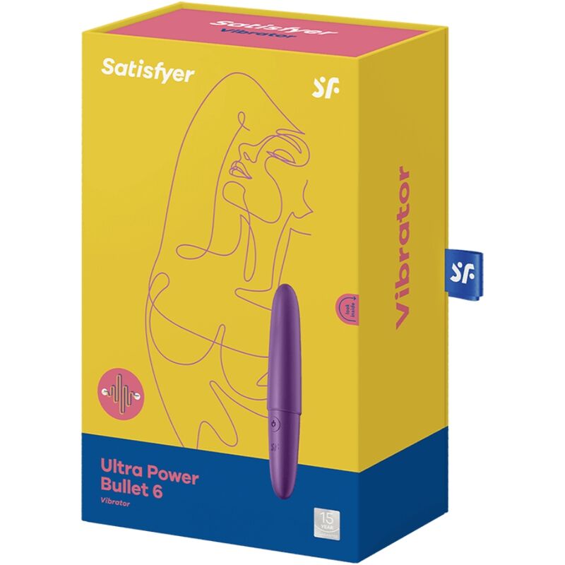 SATISFYER - ULTRA POWER BULLET 6 PURPLE - Image 3
