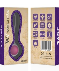 Alternative view of WOMANVIBE - KEISY I BALL GEISHA SILICONE - PINK