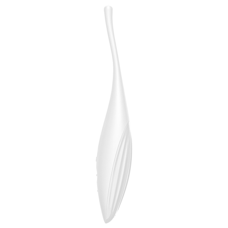 SATISFYER - TWIRLING JOY CLIT TIP VIBRATOR WHITE - Image 2