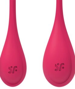 Alternative view of SATISFYER - YONI POWER 1 TRAINING SET RED
