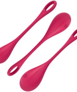 SATISFYER - YONI POWER 1 TRAINING SET RED