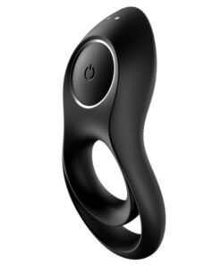 SATISFYER - LEGENDARY DUO RING VIBRATOR BLACK